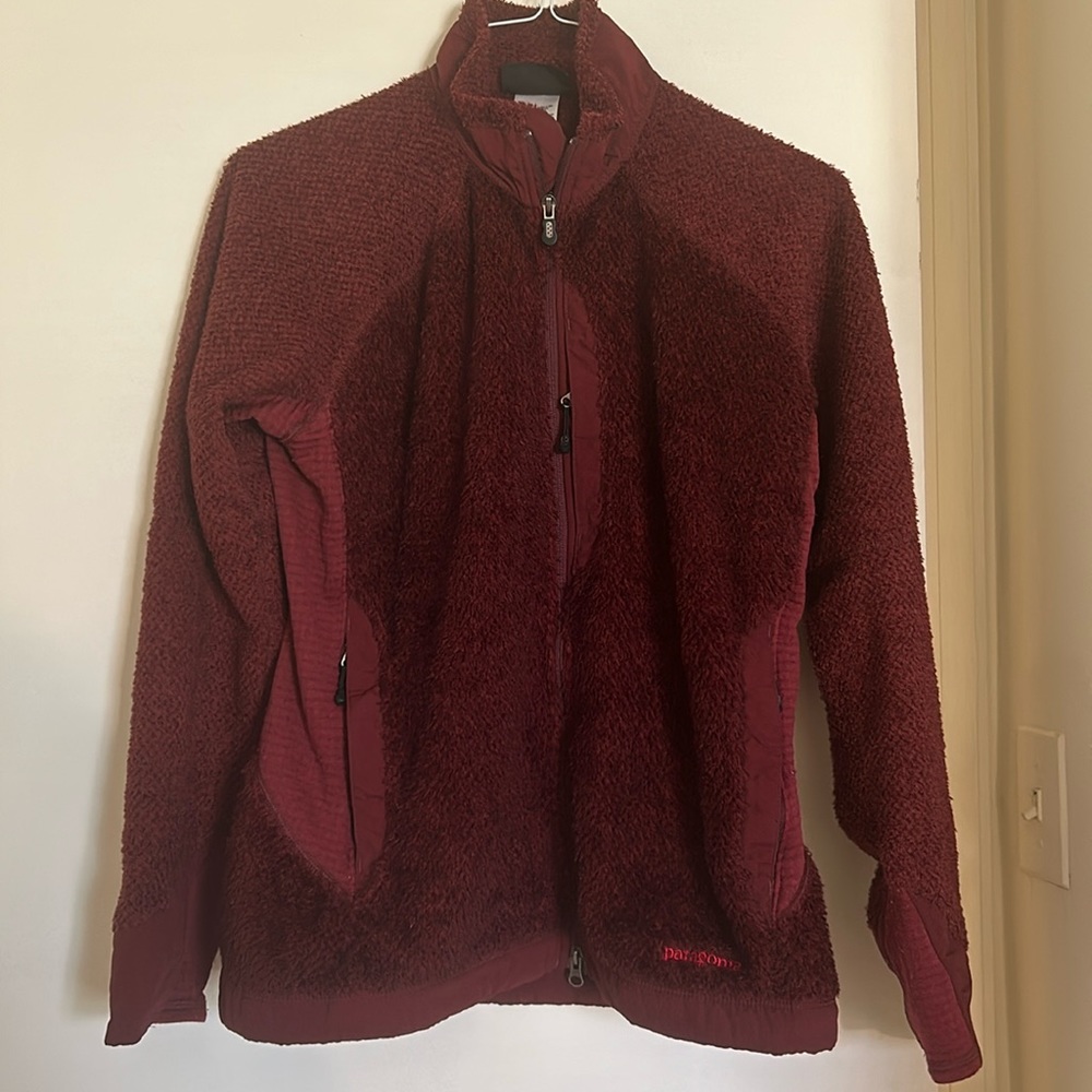 Great condition burgendy jacket